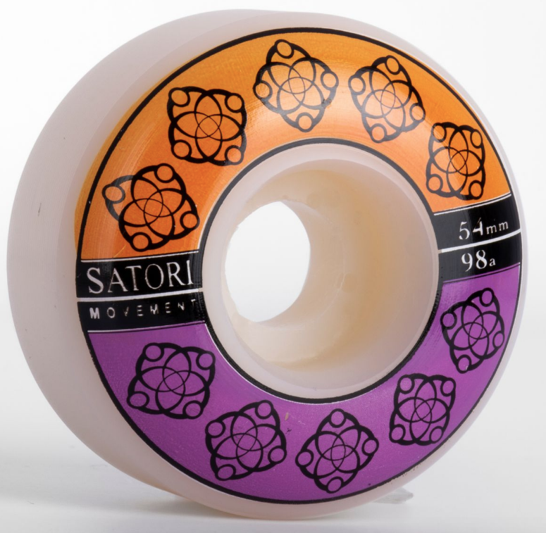 Satori Wheels Linked Logo 54mm — Solstice Skateboarding
